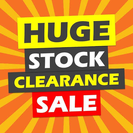 Sale and Clearance Stock