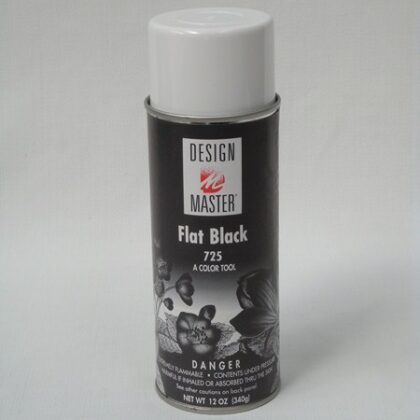 Design Master Spray 250ml Flat Black