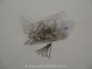 Diamanti Pins 8D x 40mm Pk/100 Clear