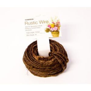 Wire Rustic Grapevine Wire 20m approx Chocolate