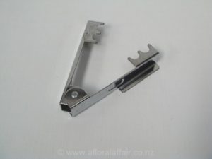 Metal Rose Stripper Silver