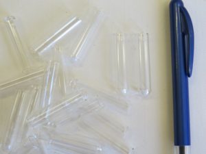 Glass Test Tubes 8mm x 35mm x 20