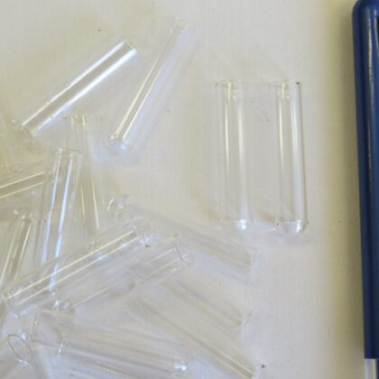Glass Test Tubes 8mm x 35mm x 20