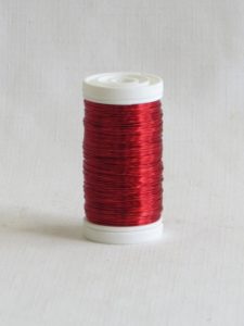 Myrtle Wire Red 0.3mm x 100g