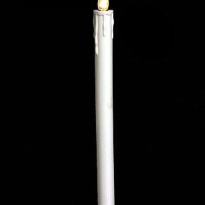 LED Wax look Taper Candle