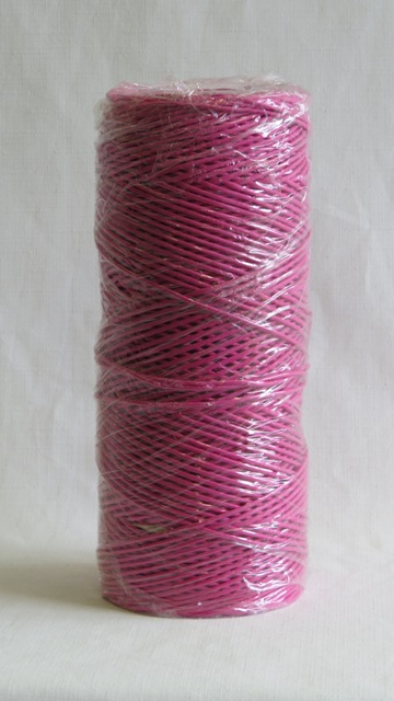 Paper Coated wire 150m x 2mm Hot Pink