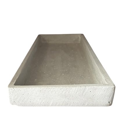 Concrete trays